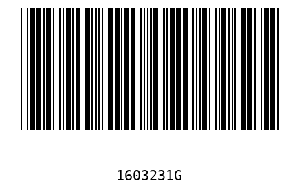 Barcode 1603231