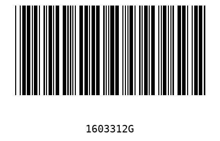 Barcode 1603312