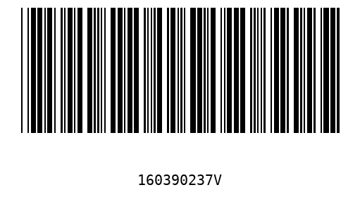 Barcode 160390237