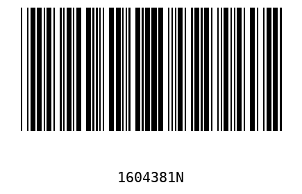 Barcode 1604381