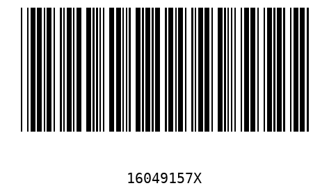 Barcode 16049157