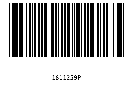 Barcode 1611259
