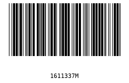 Barcode 1611337