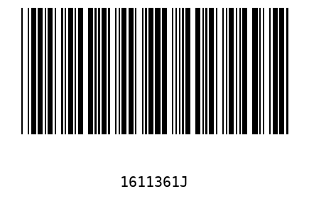 Barcode 1611361