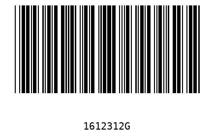 Barcode 1612312