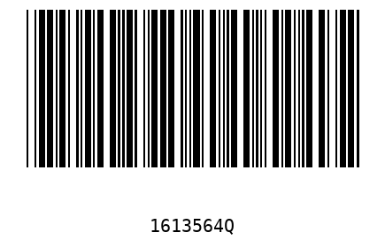 Barcode 1613564