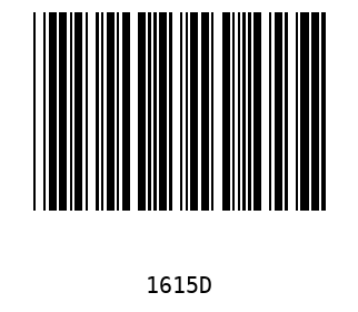 Barra Código, Code 39 1615