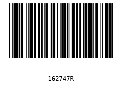Barcode 162747