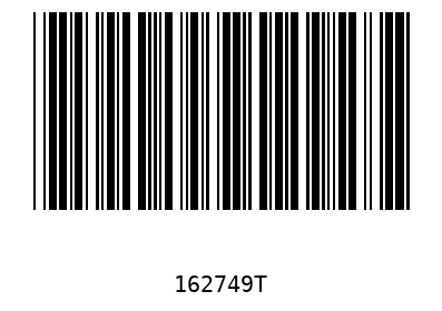 Barcode 162749