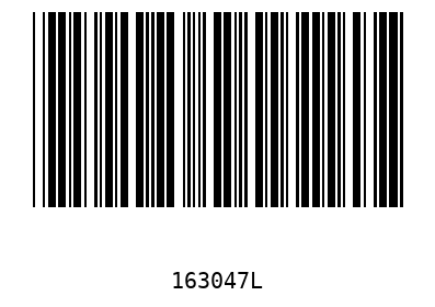 Barcode 163047