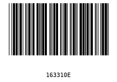 Barcode 163310