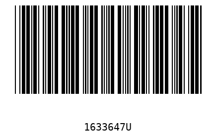 Barcode 1633647