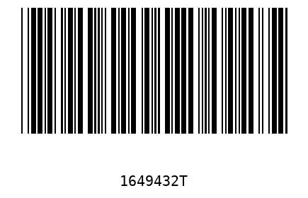 Bar code 1649432