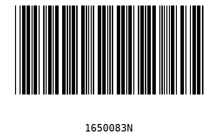 Barcode 1650083