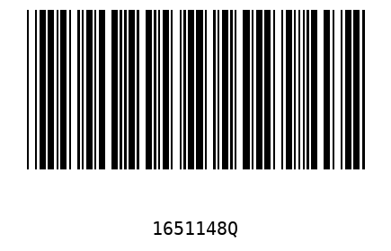 Barra Código 1651148
