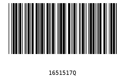 Barcode 1651517