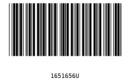 Barcode 1651656