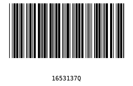 Barcode 1653137