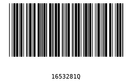 Barcode 1653281