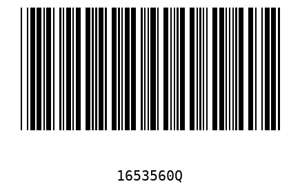 Barcode 1653560