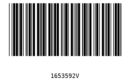 Bar code 1653592