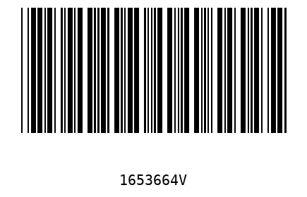 Bar code 1653664