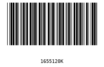 Bar code 1655120