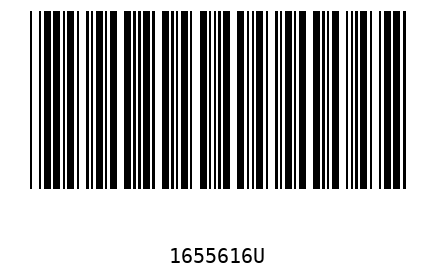 Bar code 1655616