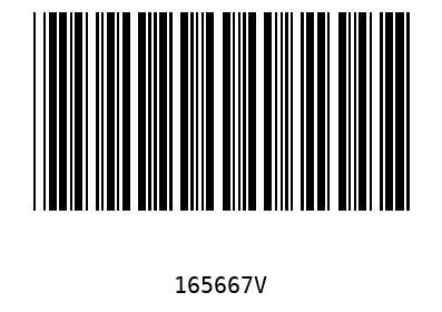 Barcode 165667