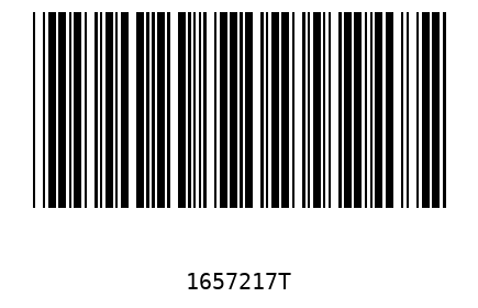 Bar code 1657217