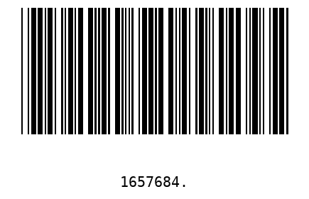 Barcode 1657684