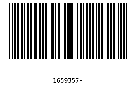 Bar code 1659357