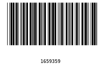 Bar code 1659359