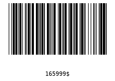 Bar code 165999