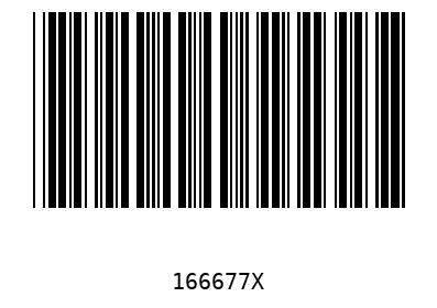 Barcode 166677