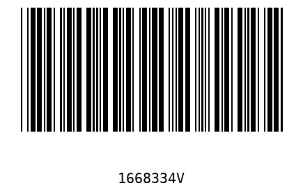 Barcode 1668334
