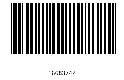 Barcode 1668374