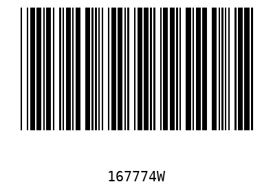 Barcode 167774