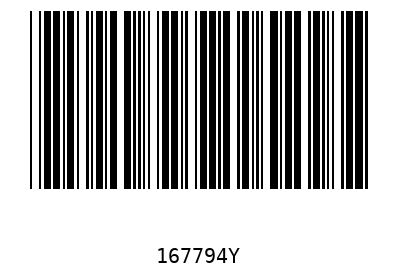 Barcode 167794
