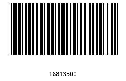 Bar code 1681350