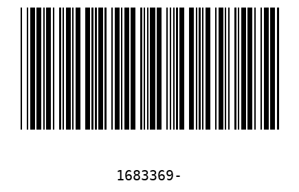Bar code 1683369