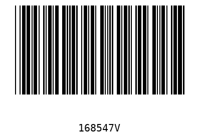 Barcode 168547