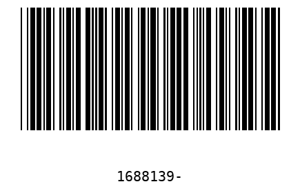 Bar code 1688139
