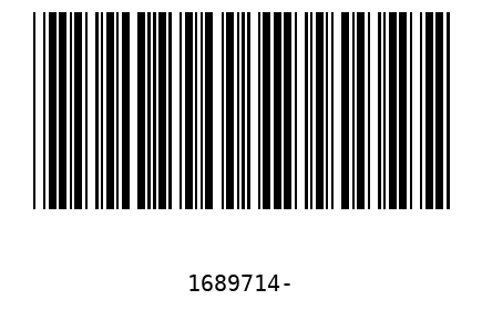 Barcode 1689714