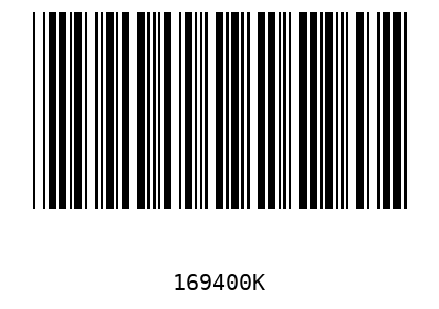 Barcode 169400