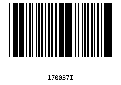 Barcode 170037