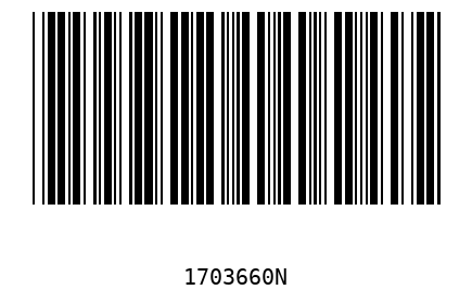 Barra Código 1703660