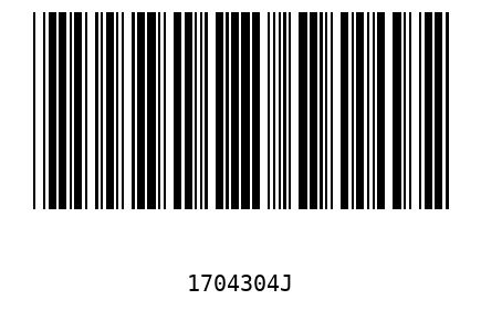 Barcode 1704304