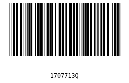 Barcode 1707713