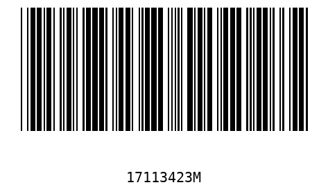 Barcode 17113423